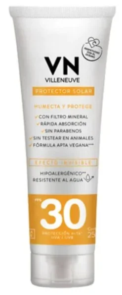 VILLENEUVE PROTECTOR SOLAR POMO  FPS 30 X 250 GR