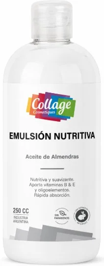 COLLAGE EMULSION NUTRITIVA C/ACEITE ALMENDRAS X 250ML