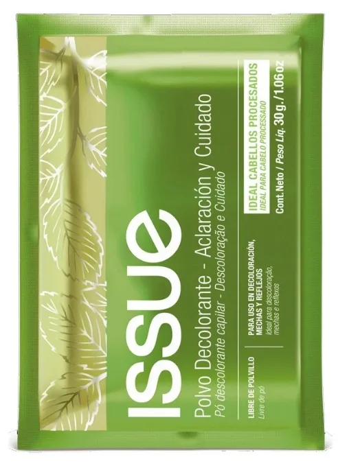 ISSUE POLVO DECOLORANTE ACLARACION Y CUIDADO X 30GR