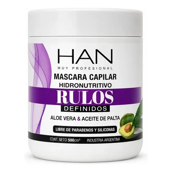 HAN BAÑO CAPILAR RULOS X 500 GR