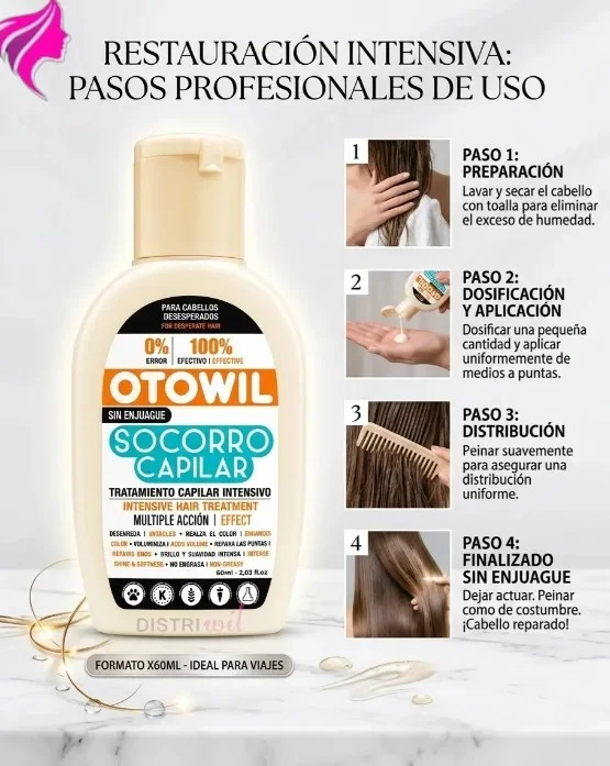OTOWIL SOCORRO CAPILAR X 60ML