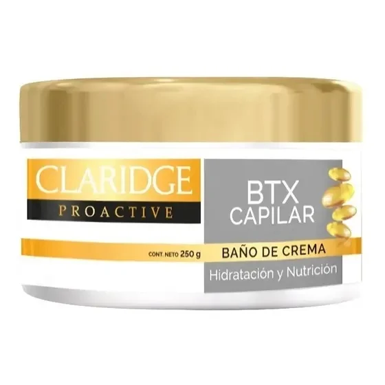 CLARIDGE BAÑO CREMA BTX HYALURONIC X 250GR