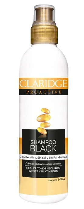 CLARIDGE SHAMPOO BLACK X300ML