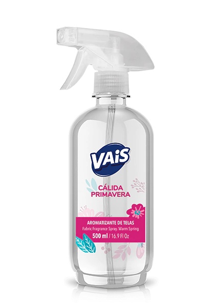 VAIS PERFUMANTE TELA CALIDA PRIMAVERA C/GATILLO X500ML