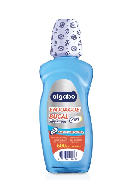 ALGABO ENJUAGUE BUCAL S/ALCOHOL X 500ML (ROJO)