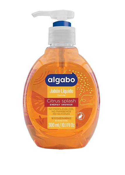 ALGABO JABON LIQ CITRUS C/VALVULA X 300ML