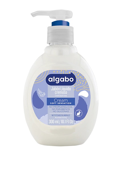 ALGABO JABON LIQ CREAM C/VALVULA X 300ML