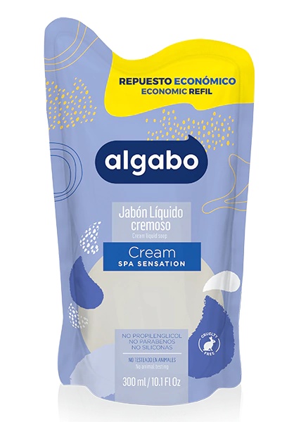 ALGABO JABON LIQ CREAM D/P X300ML