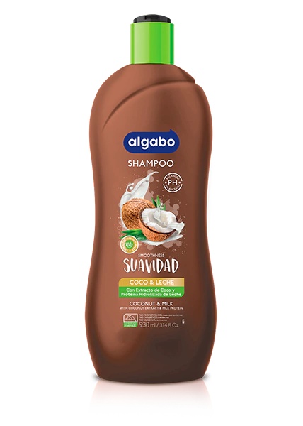 ALGABO SH COCO LECHE 930ML (SUAVIDAD)
