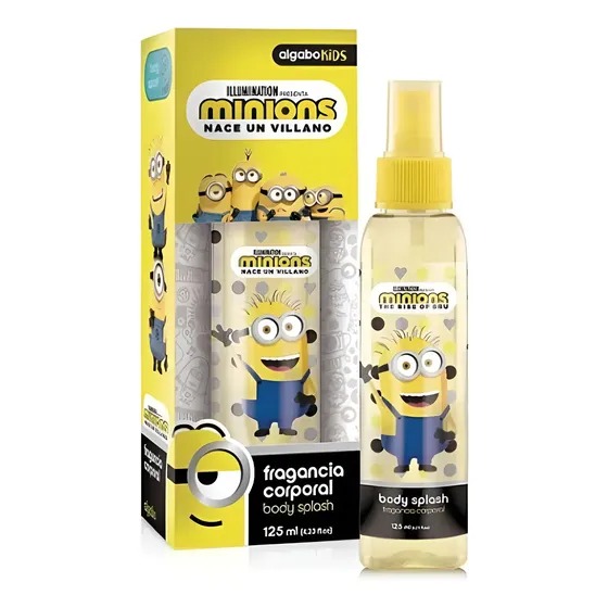 MINIONS BODY SPL X 125ML CAJA