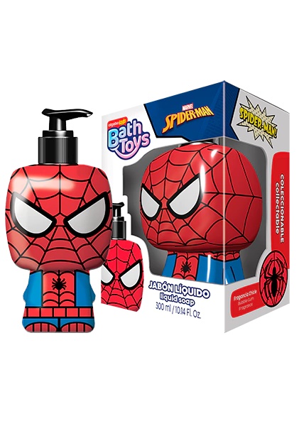 SPIDERMAN BATH TOYS JAB LIQ X300 ML